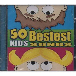 50 Bestest Kids Songs CD 2003 DJ's Choice Party Music New Sealed (case cracks)